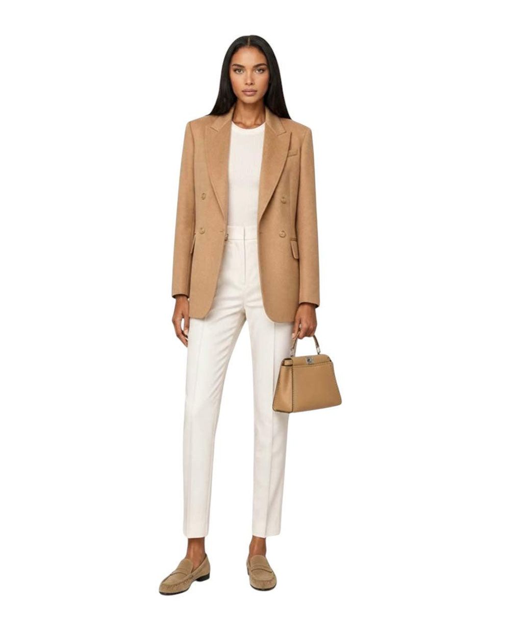 Fendi Brown Peekaboo Mini Satchel