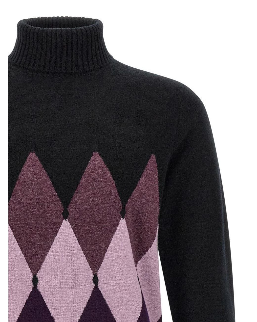 Ballantyne Blue Turtle Neck Sweater for men