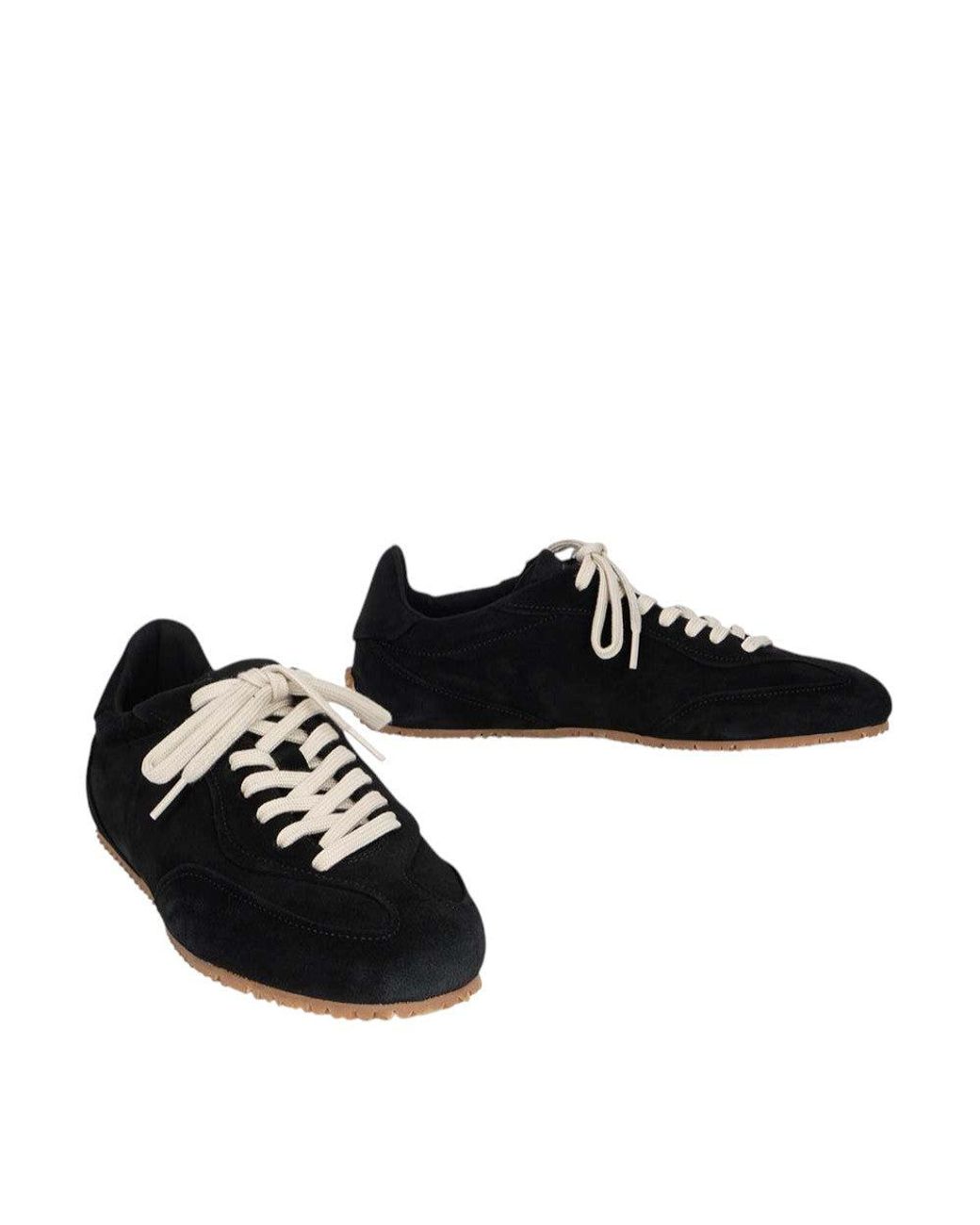 Axel Arigato Black Suede Sneakers-Gum Calfskin Trainers for men