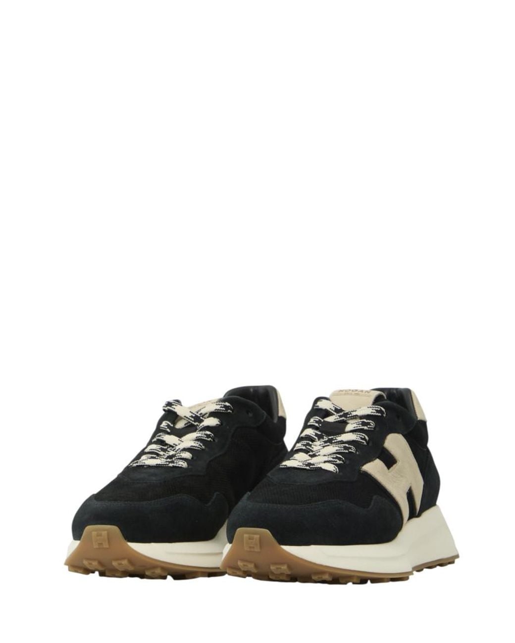 Hogan Black Logo Sneakers