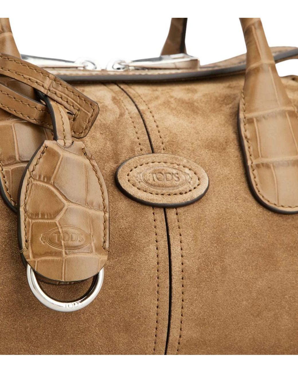 Tod's Brown Di Mini Duffle Bag