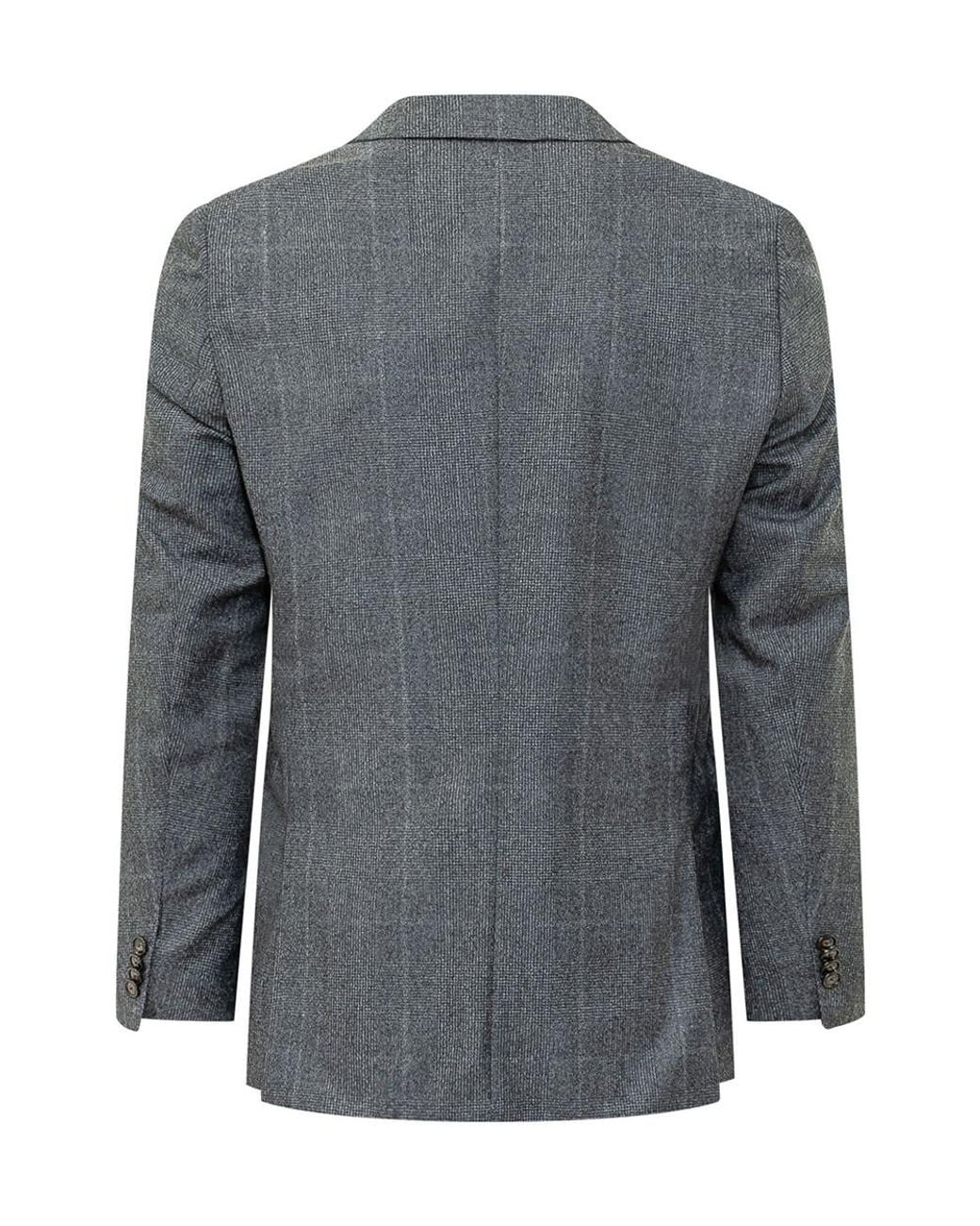 Boss Gray Double Breasted Suit for men