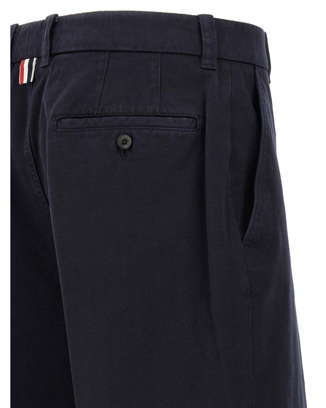 Thom Browne Blue 'Utility' Pants for men
