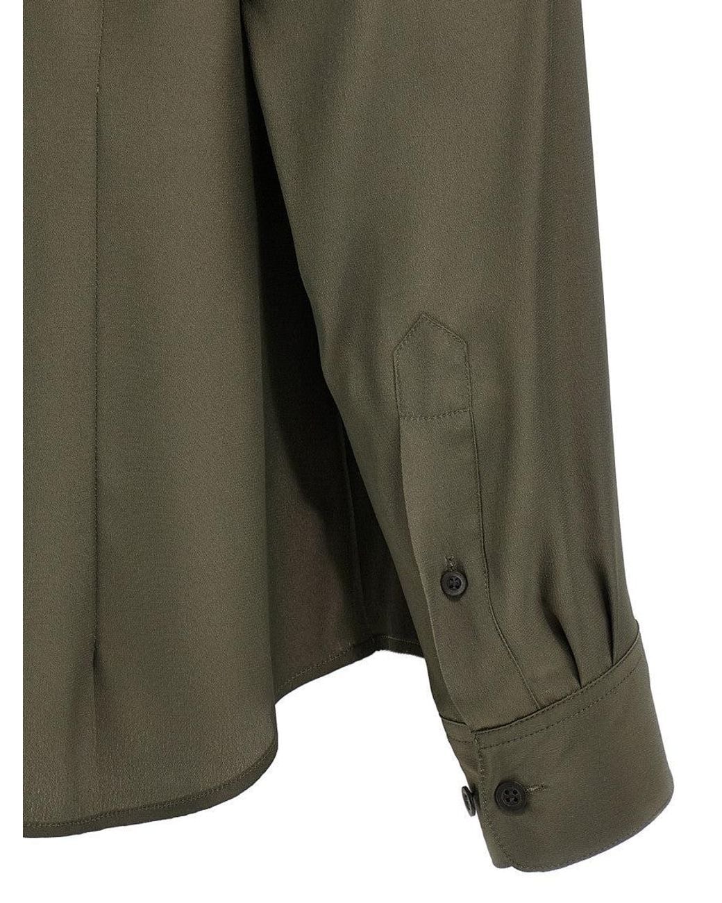Dries Van Noten Green 'Chowy' Shirt