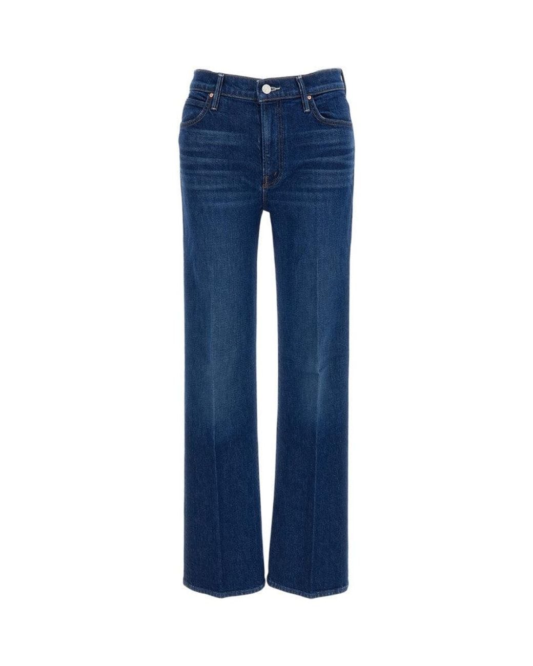 Mother Blue Bootcut High Rise Jeans