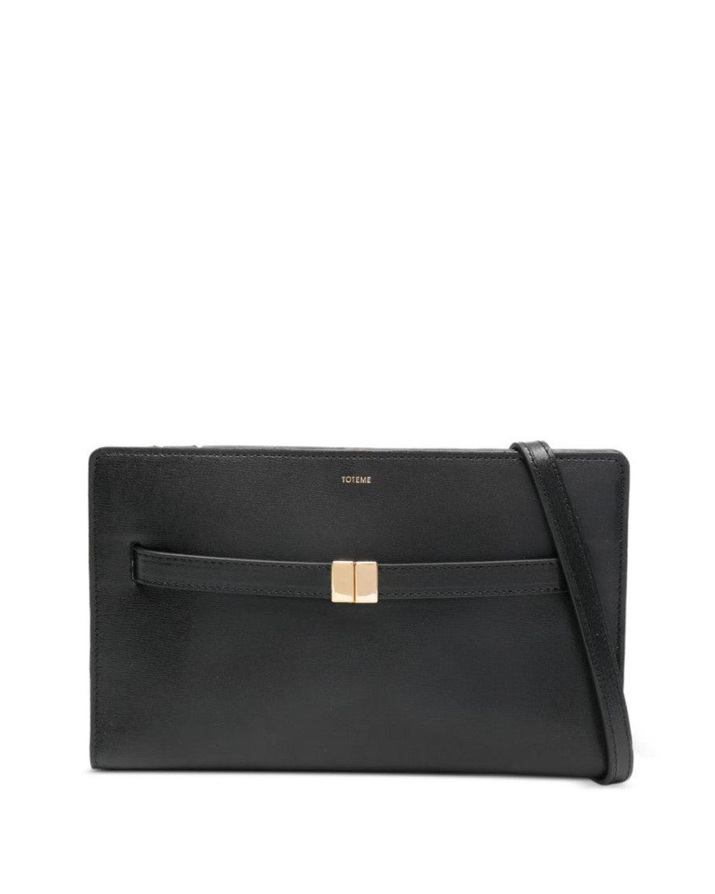 Totême Black Belted Mini Crossbody Bag