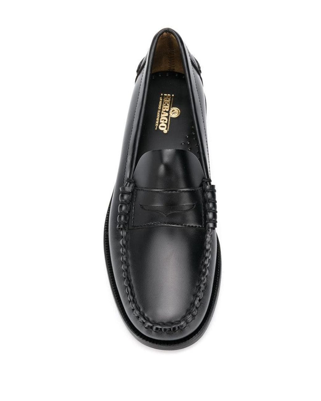 Sebago Gray Leather Loafers