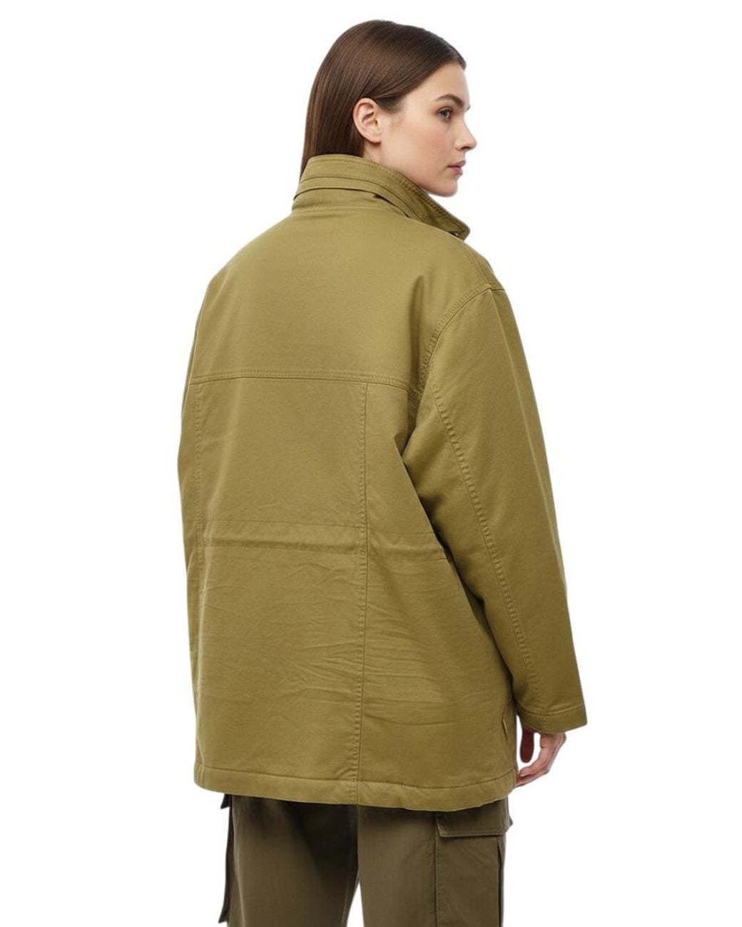 DSquared² Green Mock Collar Jacket