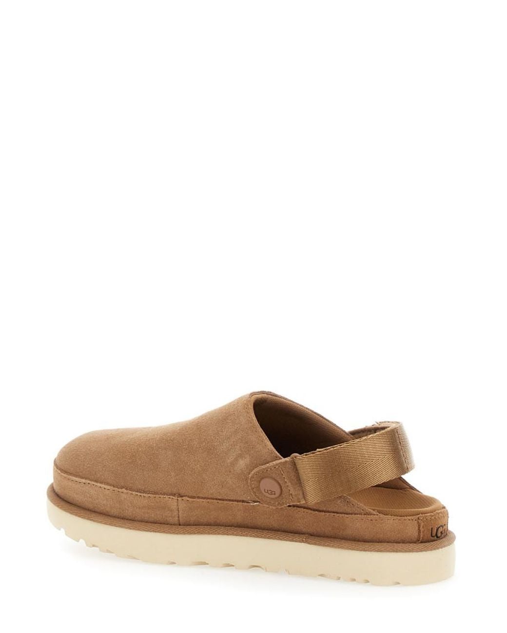 Ugg Brown Suede Slides