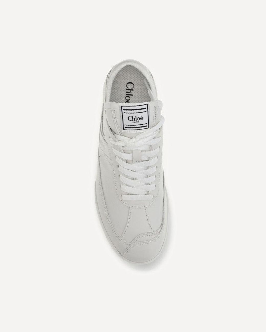 Chloé White Kick Sneakers