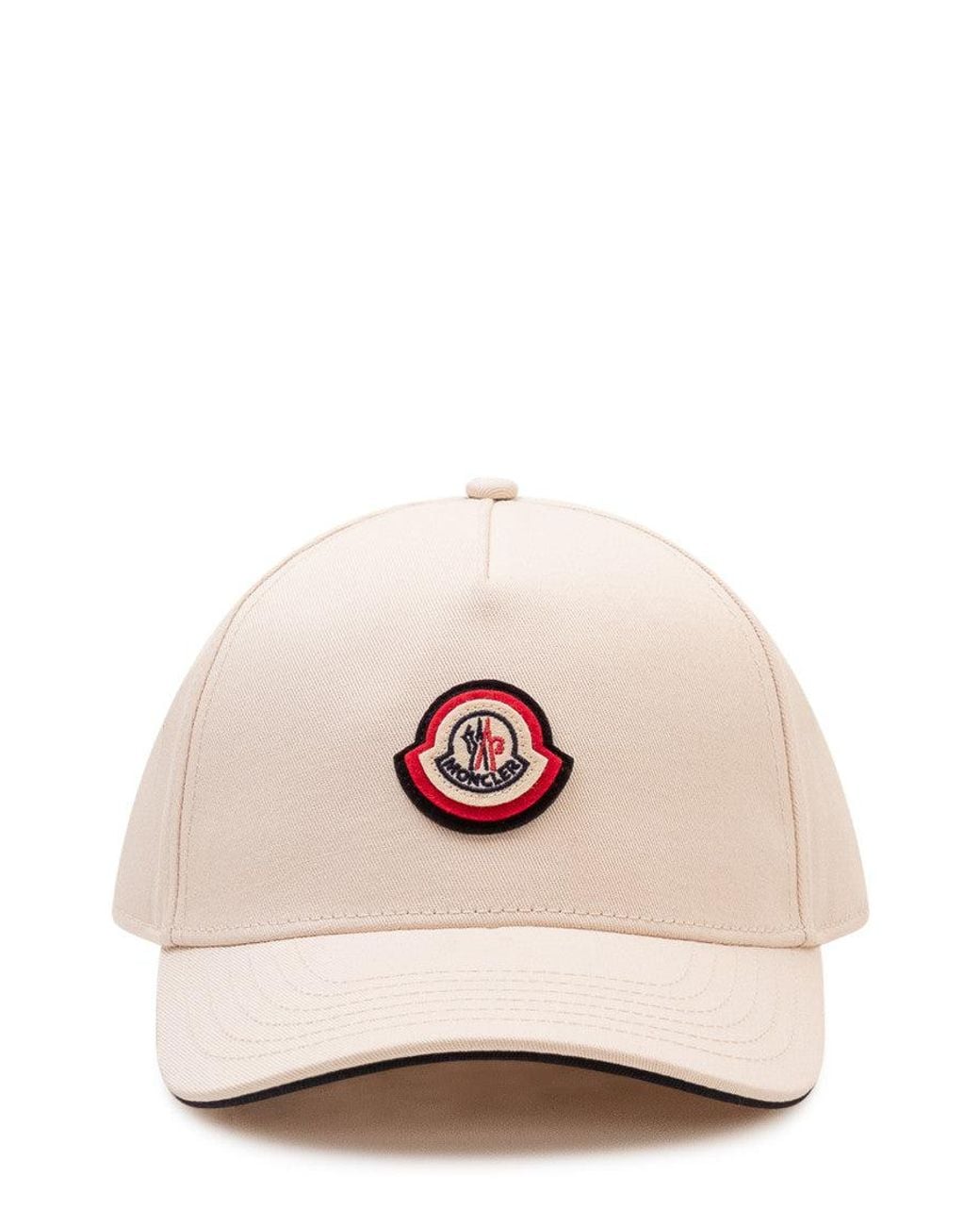 Moncler Pink Logo Baseball Cap for men