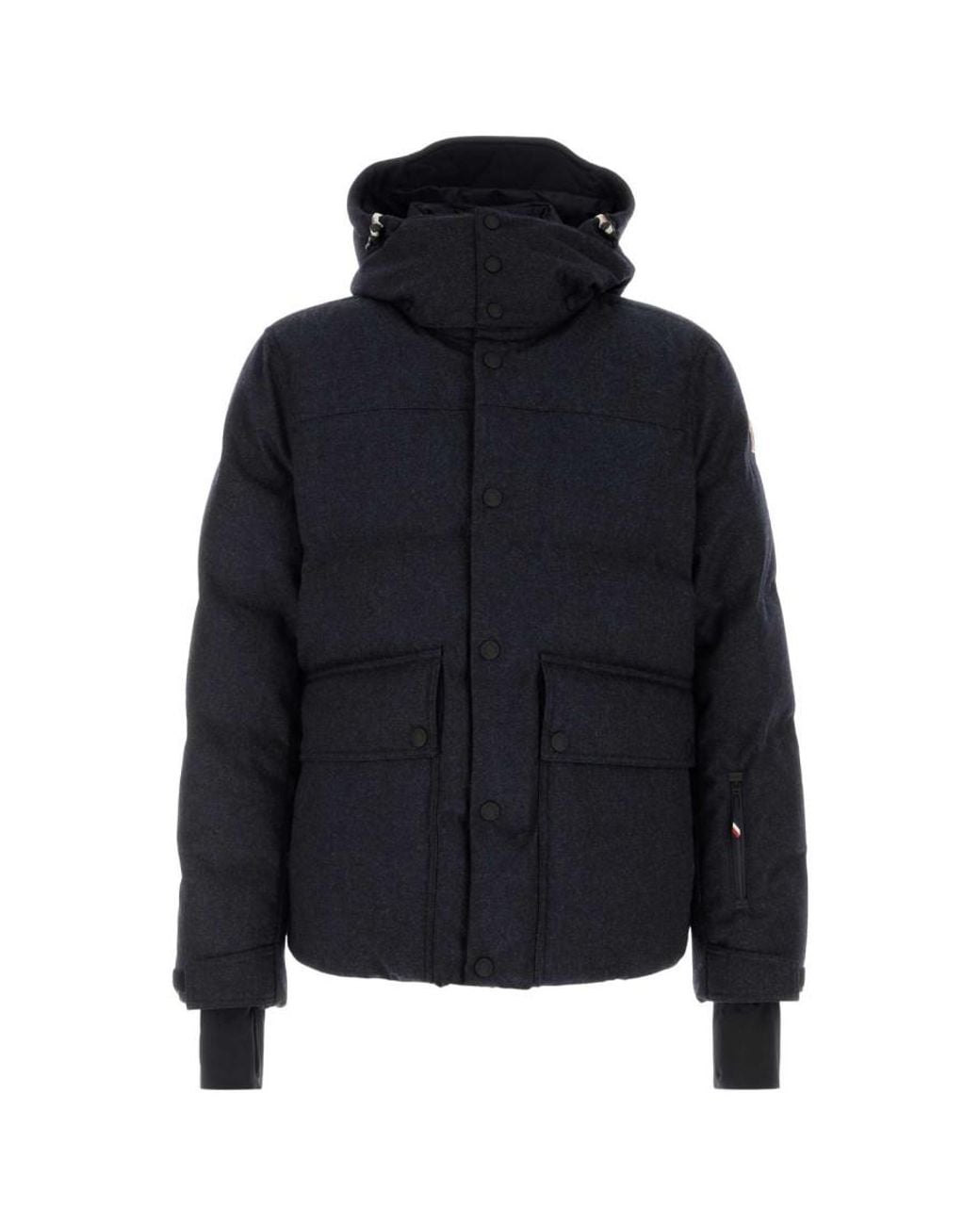 Moncler Blue Quilted Jacket for men