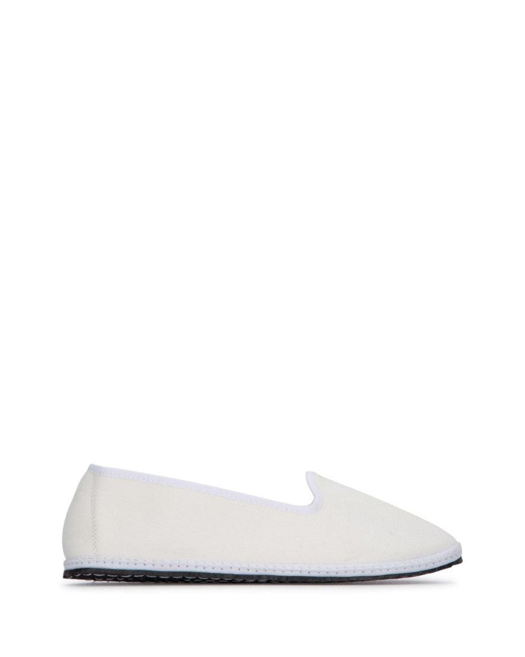 Vibi Venezia White Slip On Loafers