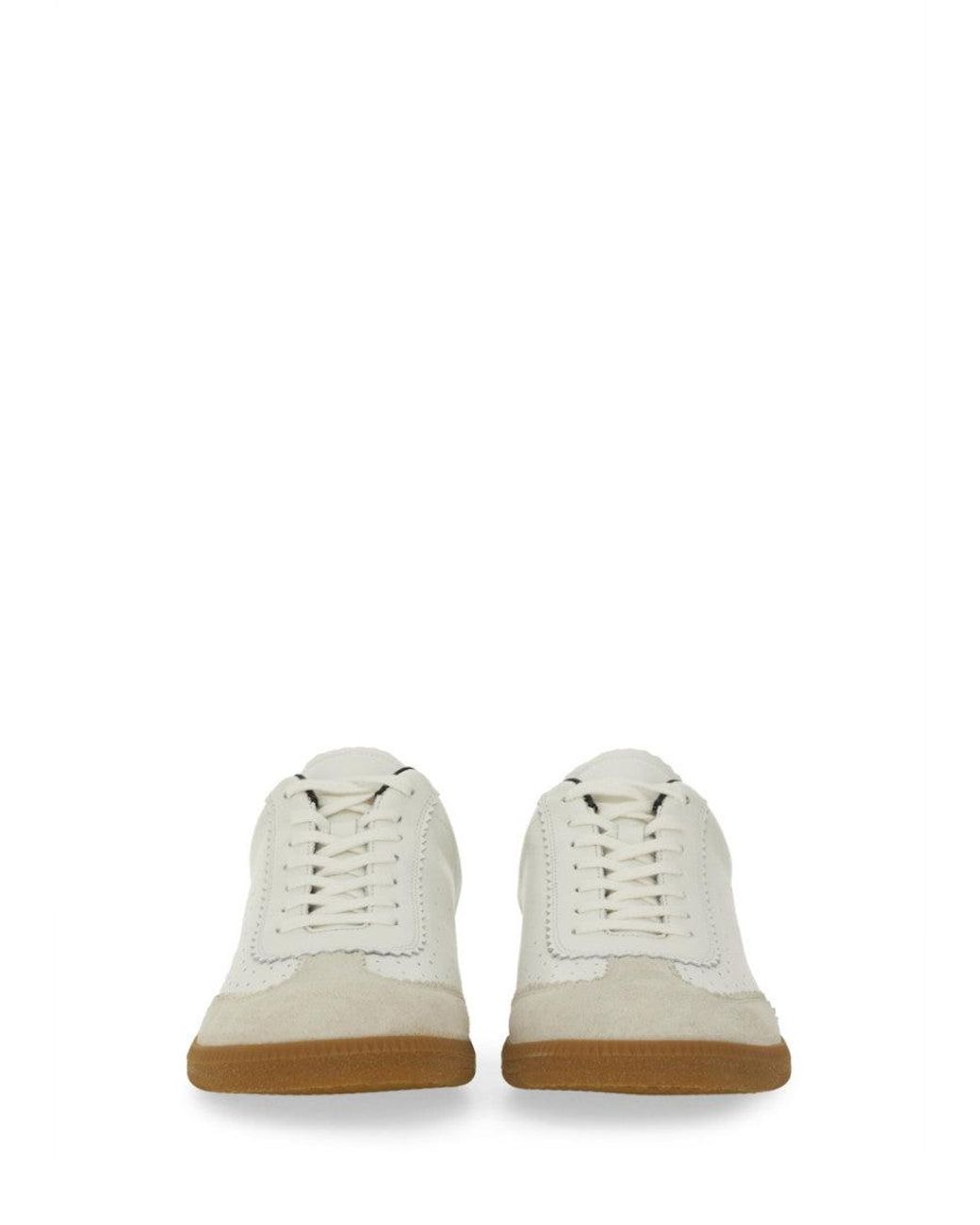 Isabel Marant White Lace Up Sneakers for men