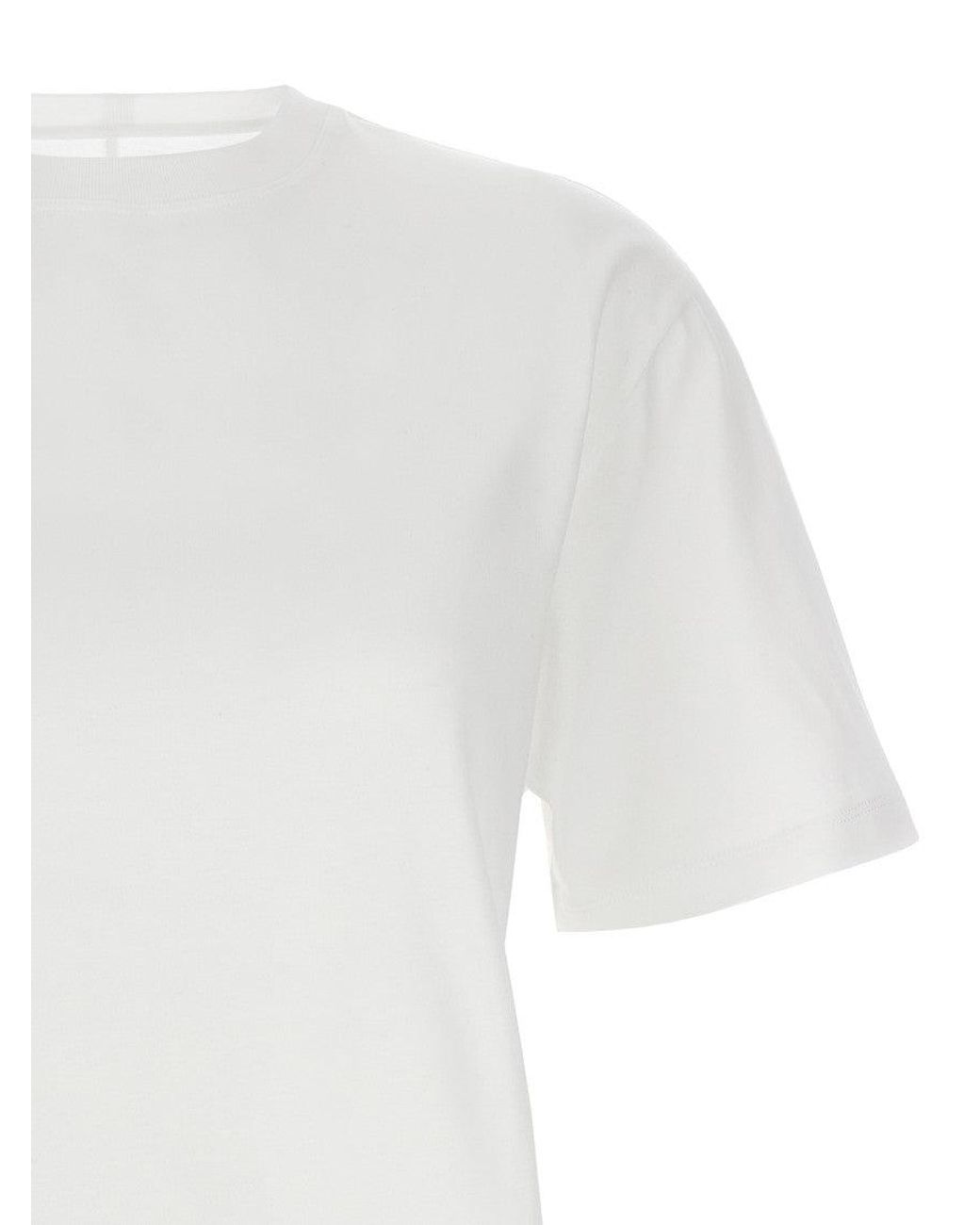 ARMARIUM White Solid Crew Neck T-Shirt