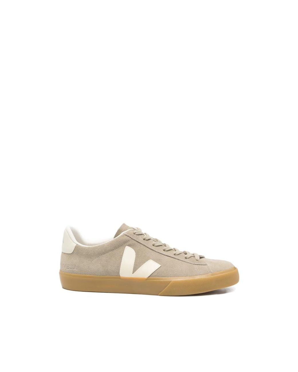 Veja Natural Logo Stone Sneakers for men