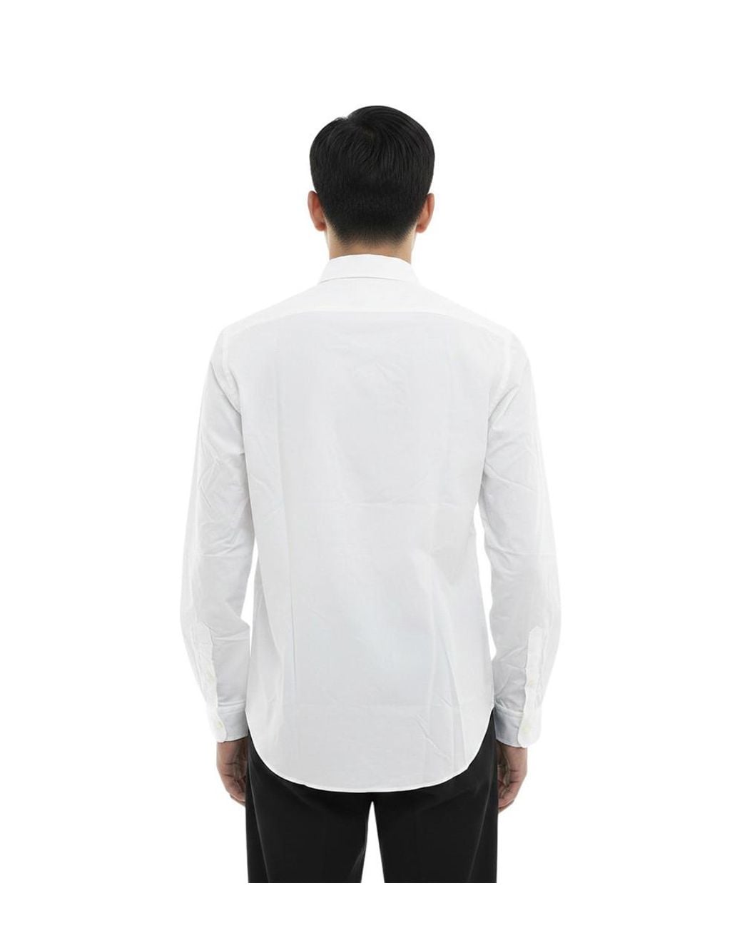 DIESEL White Regular Logo Shirt for men