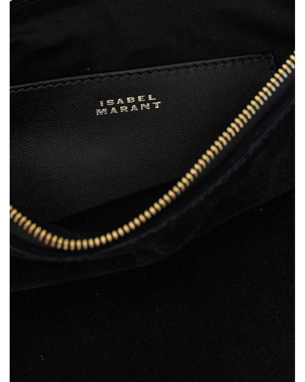 Isabel Marant Black Oskan Shoulder Bag