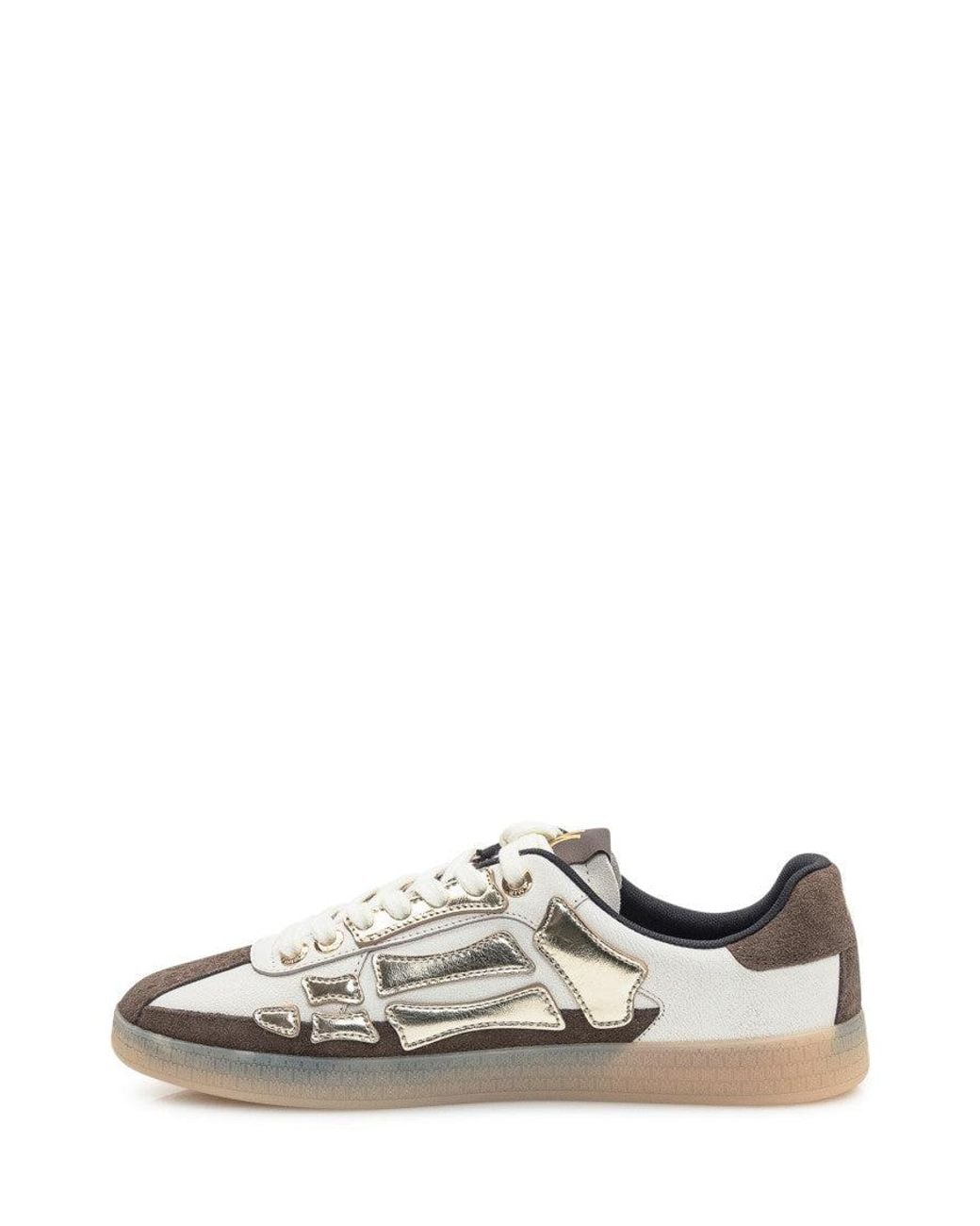 Amiri White Multi Color Lace-Up Sneakers for men