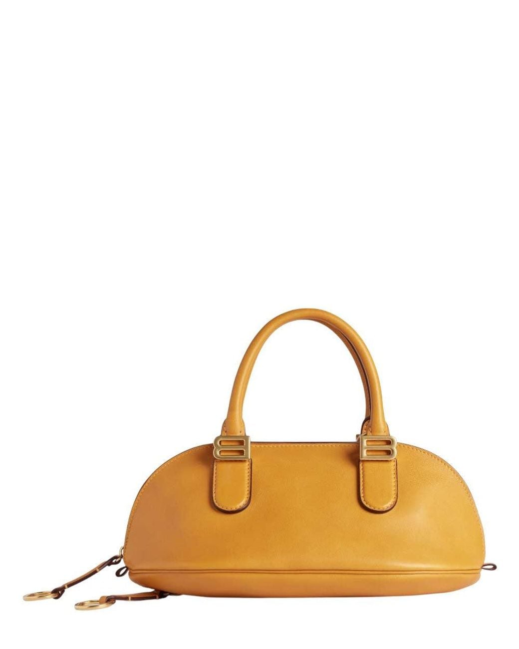 Balenciaga Brown Mustard Bolero Mini Duffle Bag