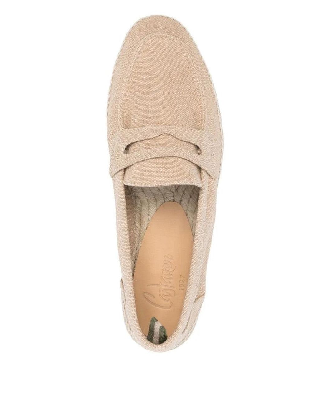 Castaner Natural Slip On Espadrilles for men
