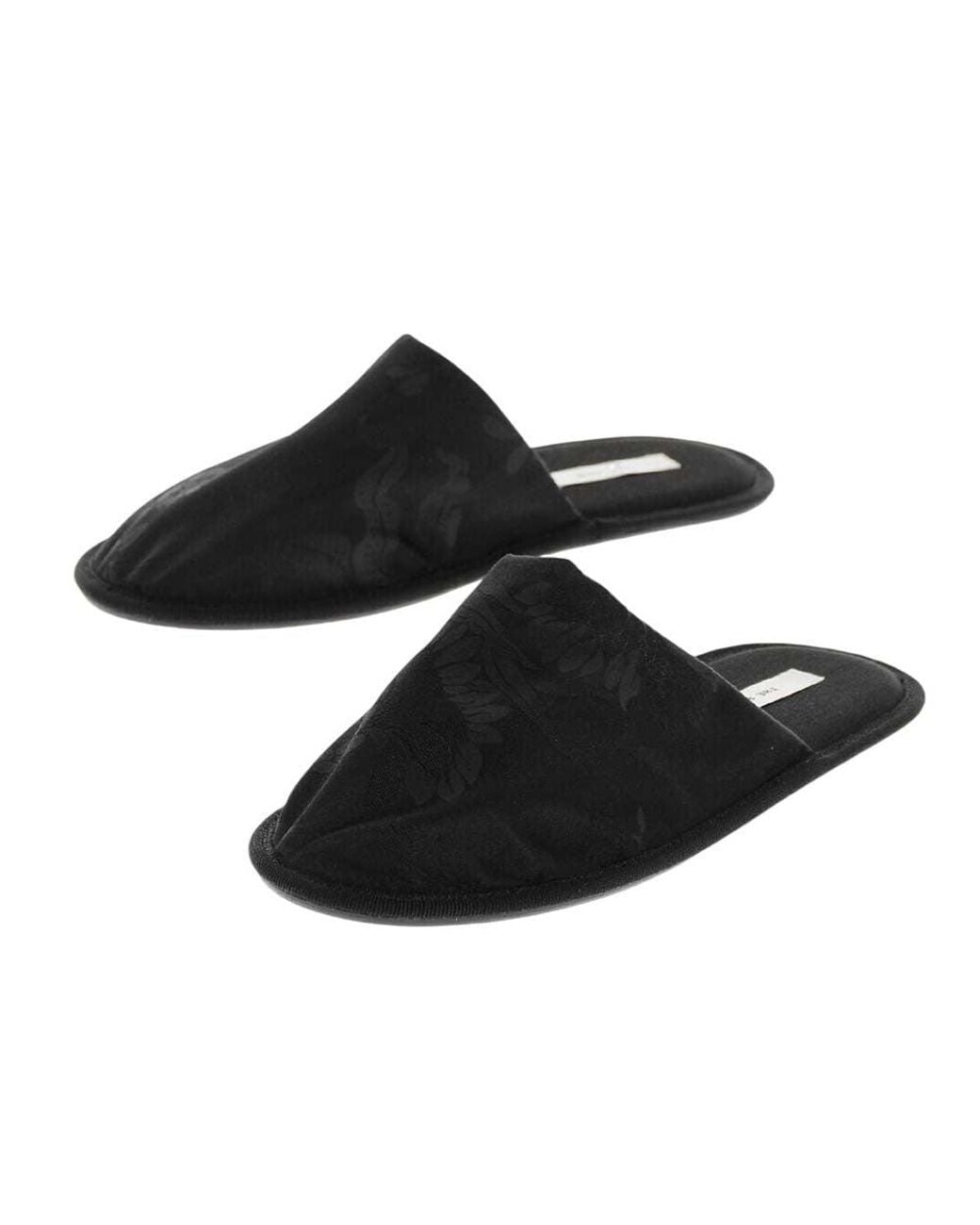 The Row Black Textured Frances Mule