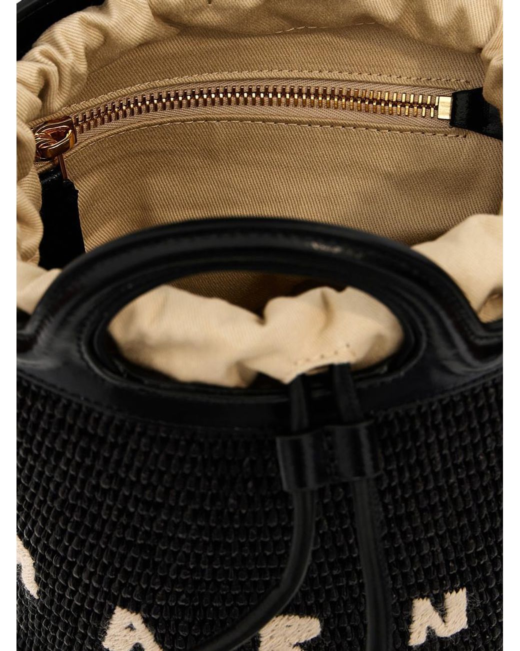 Marni Black Tropicalia Crossbody Bag Small