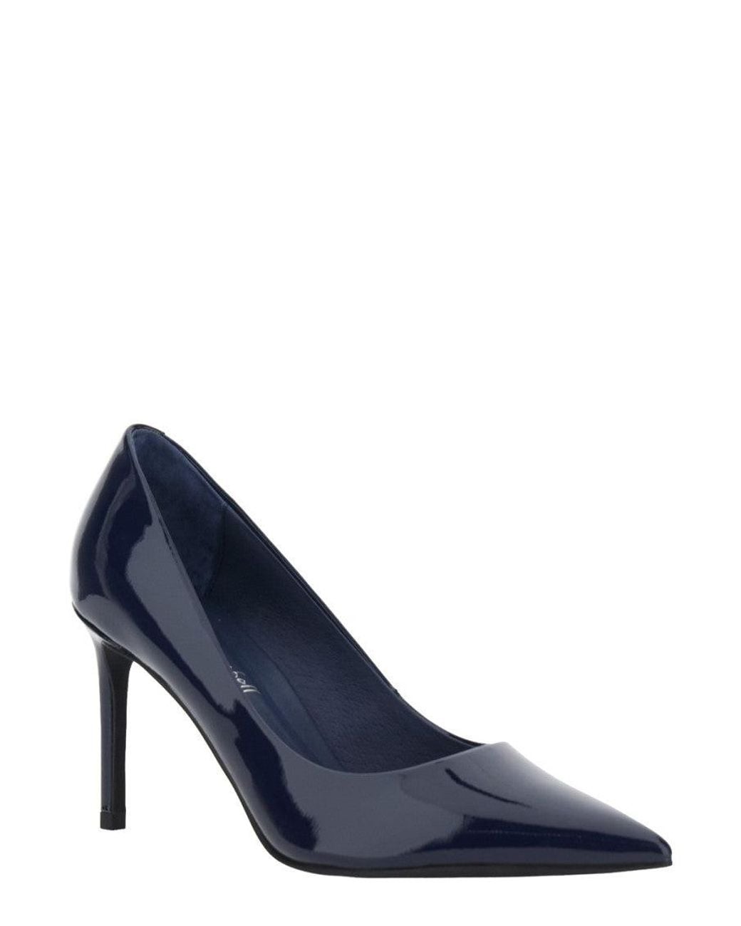 Jeffrey Campbell Blue Pointed-Toe Pumps