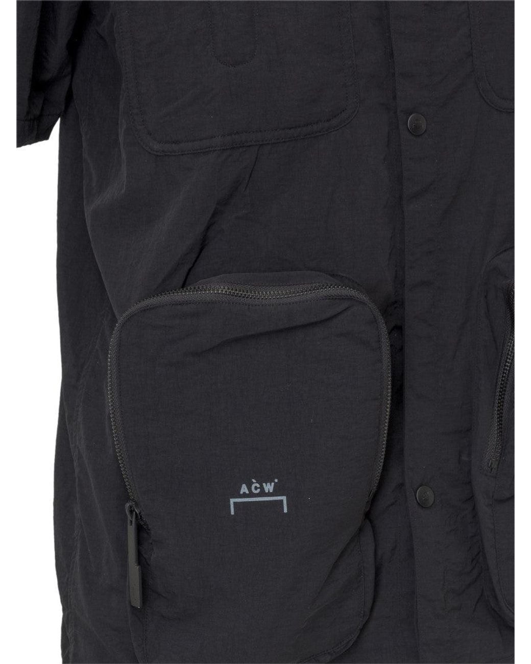 A_COLD_WALL* Black Regular Solid Shirt for men