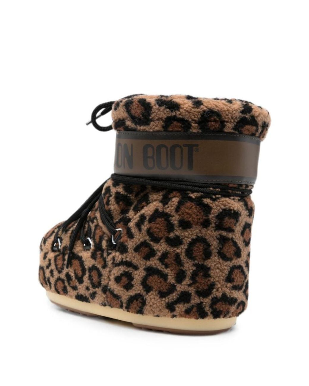Moon Boot Black Lace Up Boots