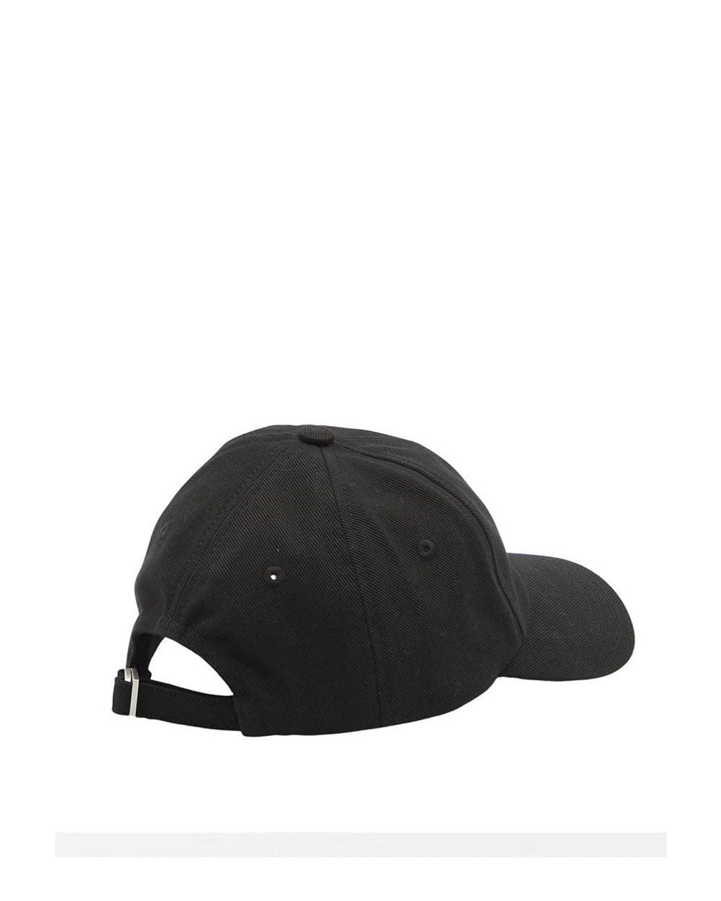 Jacquemus Black Logo Baseball Cap for men