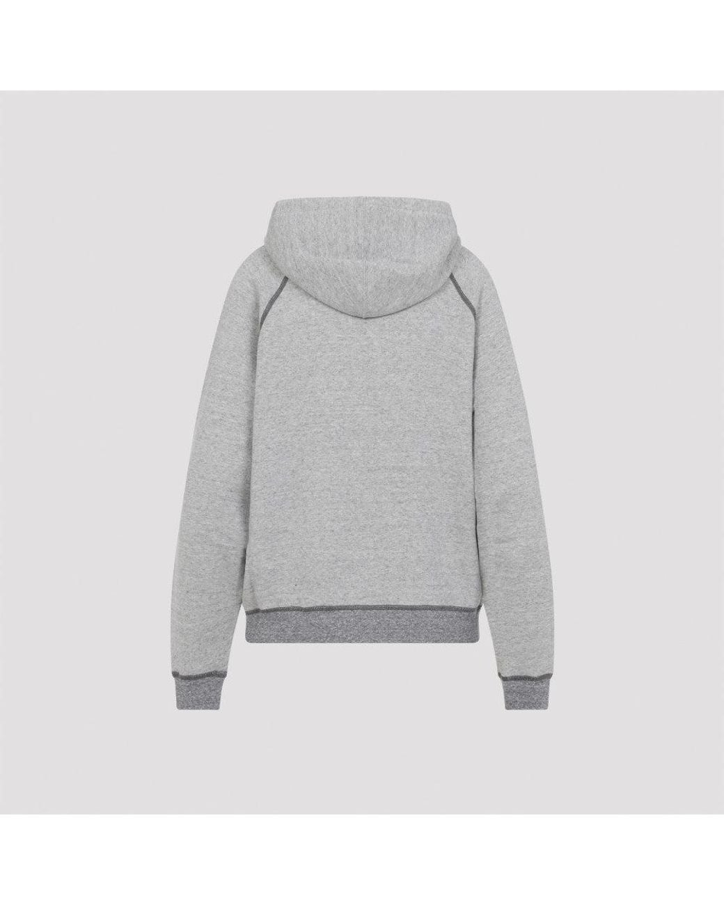 Chloé Gray Logo Hoodie