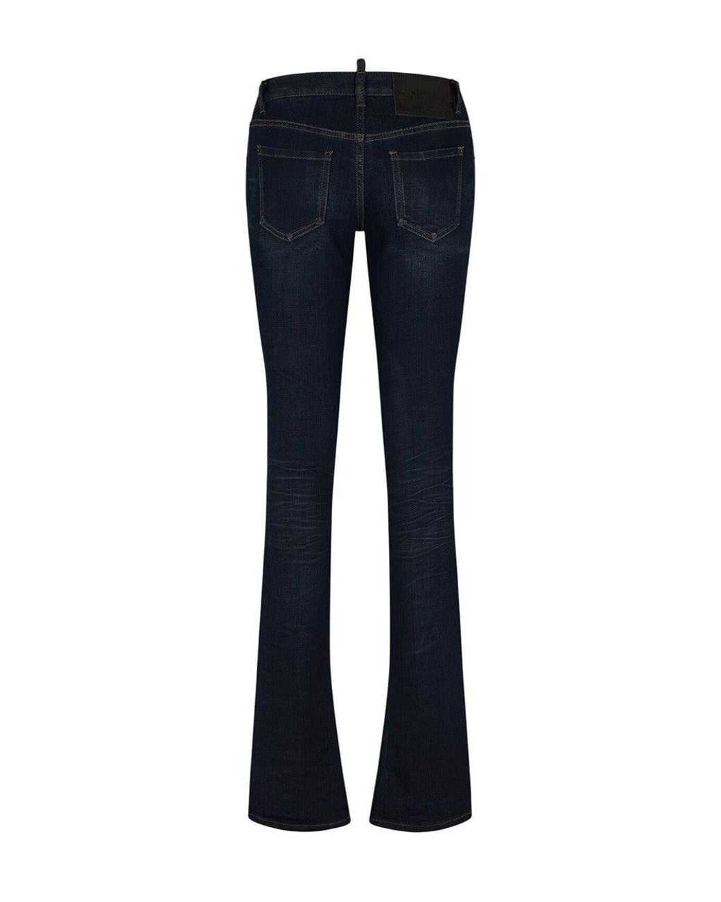 DSquared² Blue Slim Mid Rise Jeans