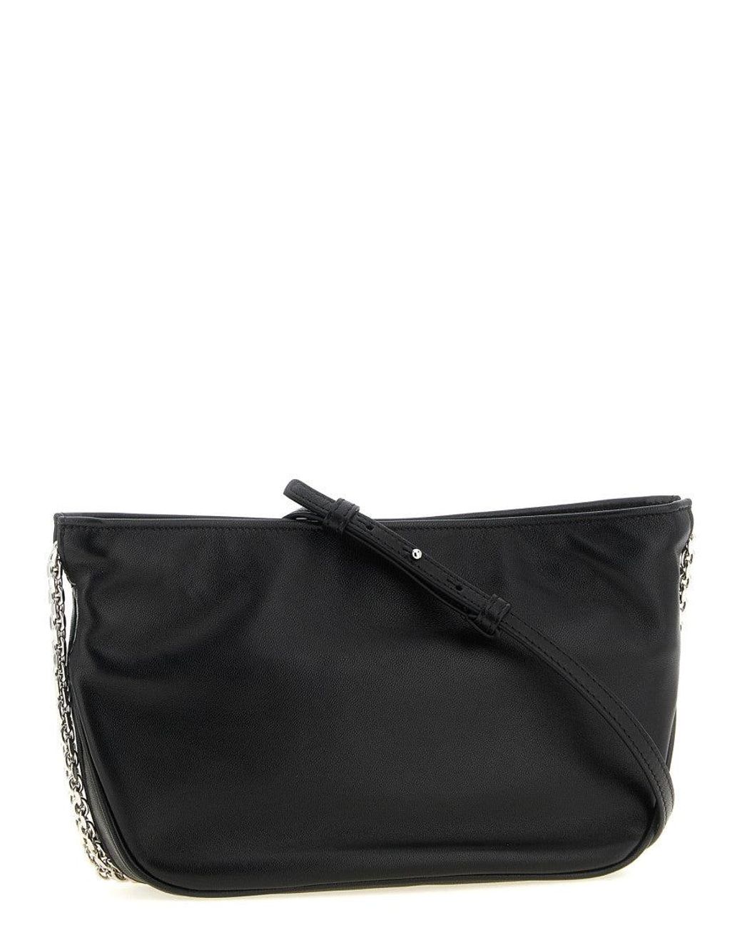 Roger Vivier Black Pilgrim Micro Clutch
