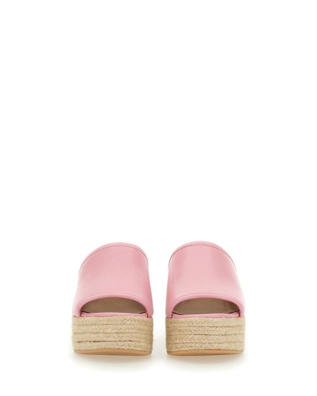 Moschino Pink Slip On Heels