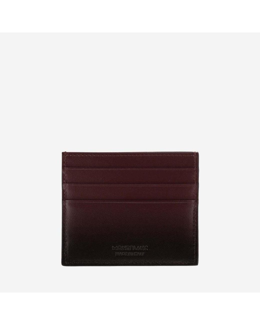 Montblanc Purple Cherry Card Holder for men