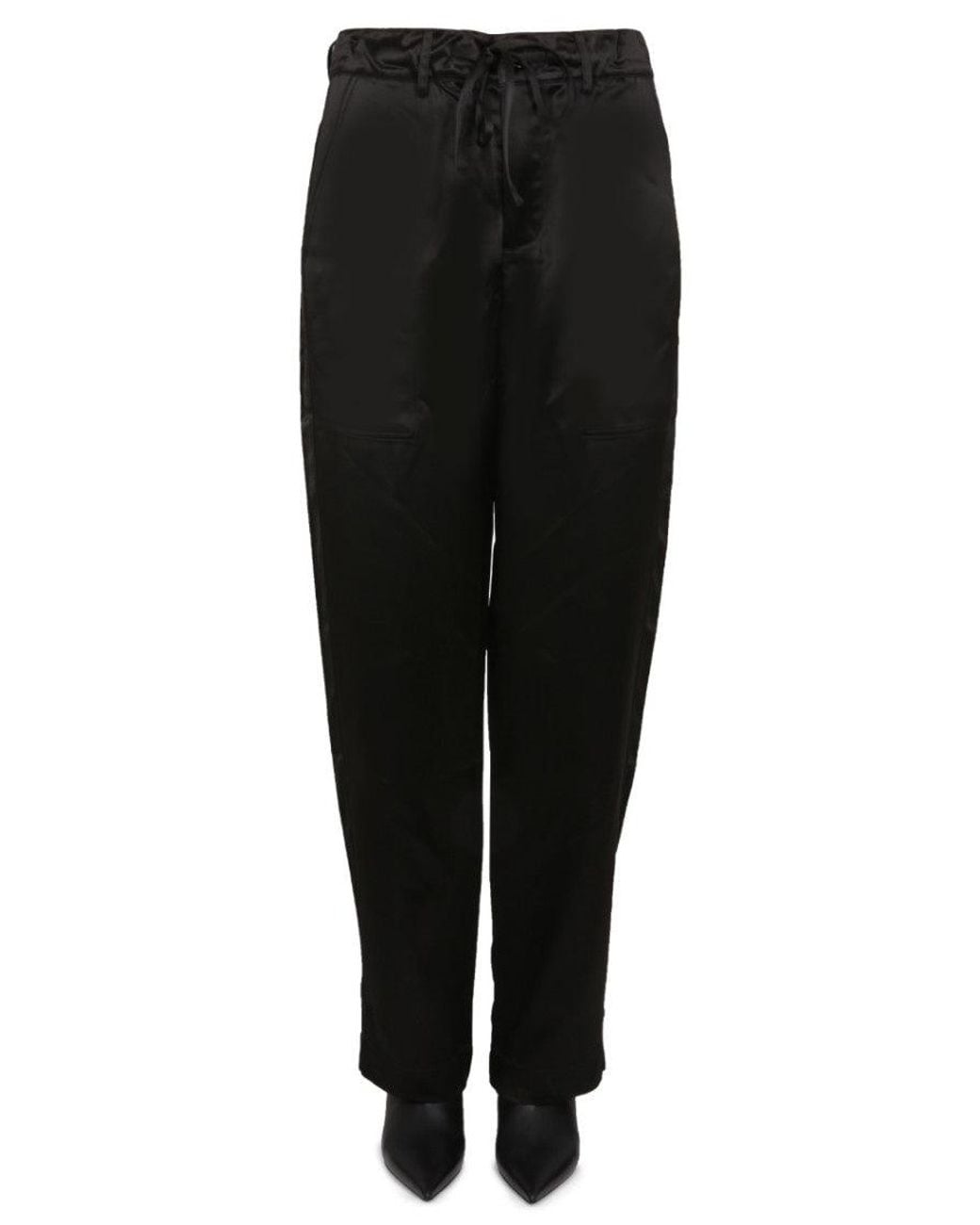 Proenza Schouler Black Relaxed Pant
