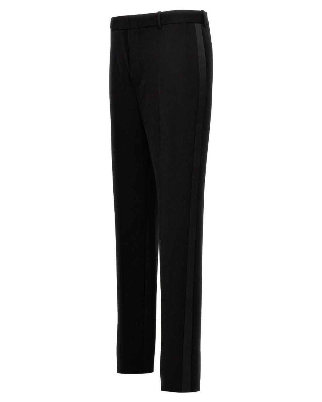 Saint Laurent Black Wool Pant for men