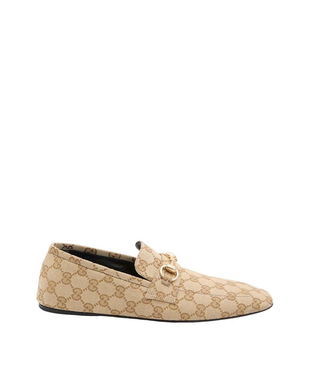 Gucci Natural Logo Gg Loafer