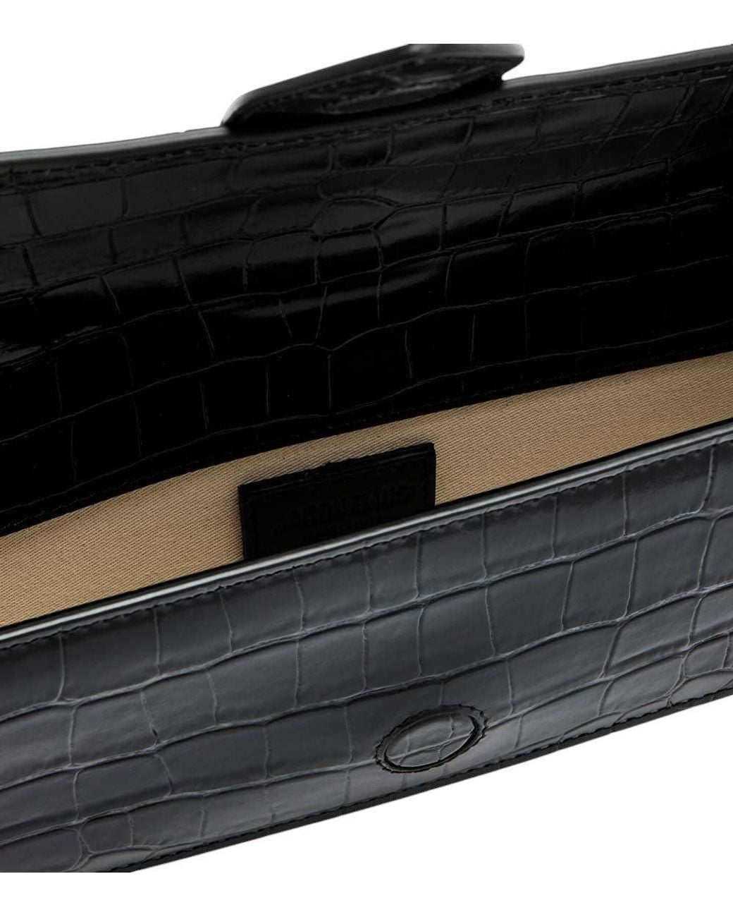 Jacquemus Black Le Pochette Bambino Clutch