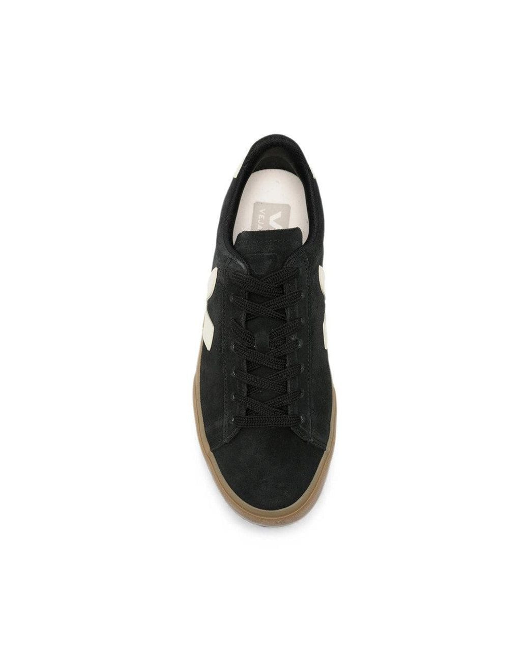 Veja Black Logo Volley Sneakers