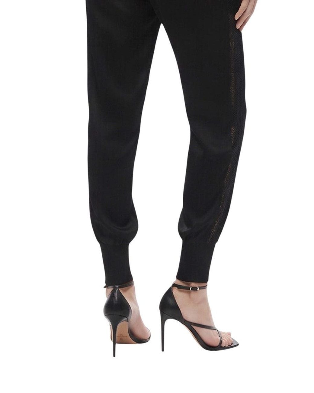 Stella McCartney Black Relaxed Joggers Pants