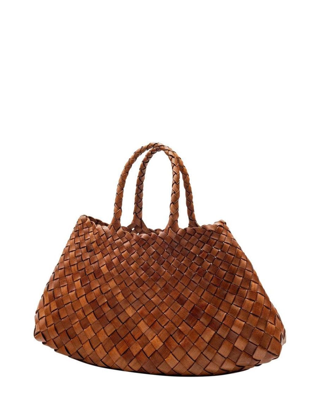 Dragon Diffusion Brown Santa Shoulder Bag