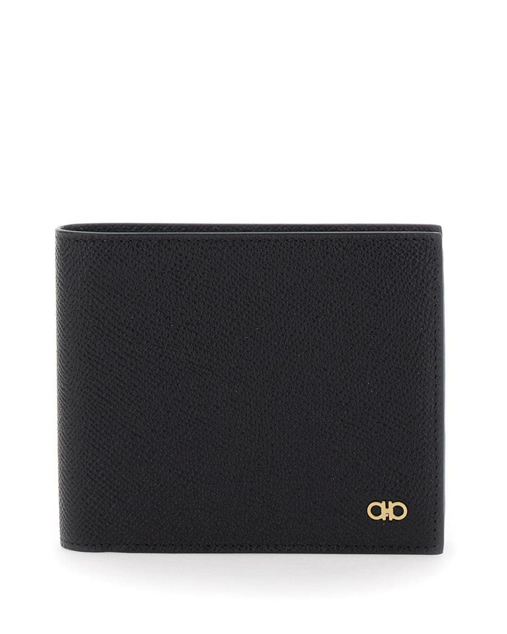 Ferragamo Black Logo Wallet for men
