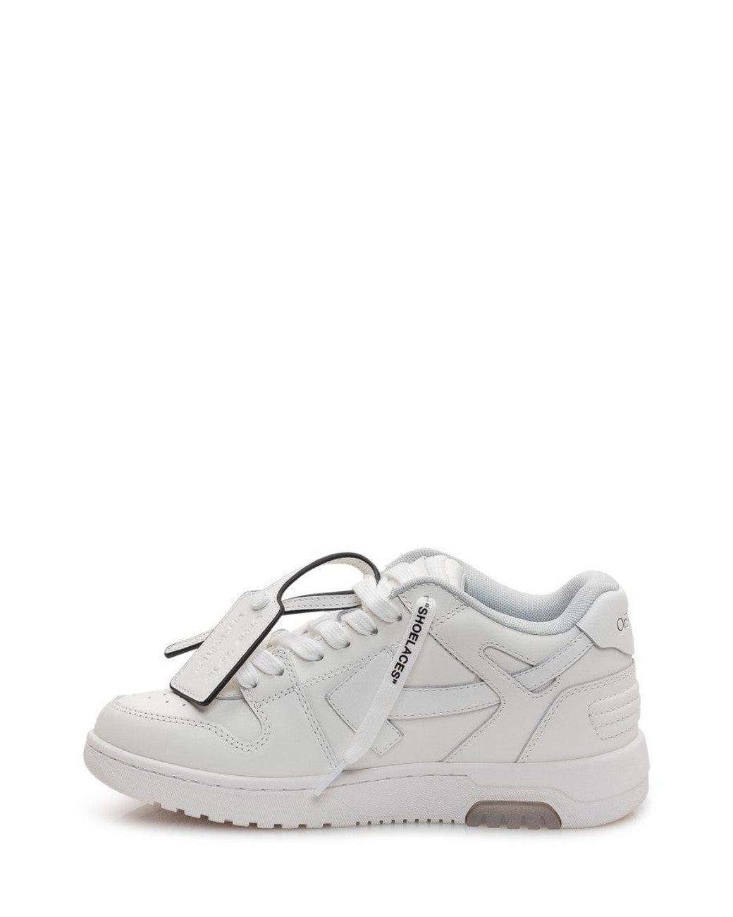 Off-White c/o Virgil Abloh White Leather Sneakers