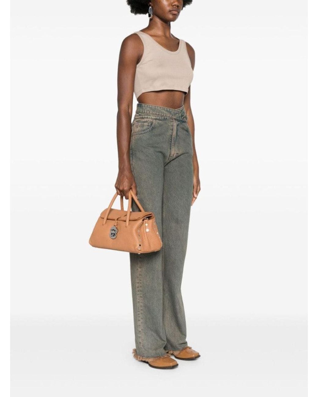 Zanellato Natural Alma Centauro Satchel Bag