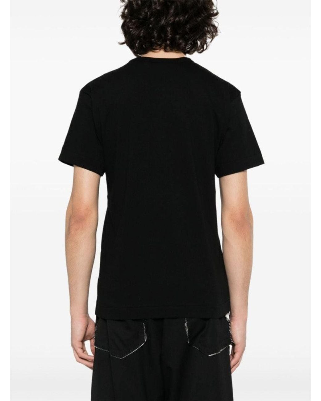 Comme des Garçons Black Heart Cotton T-Shirt for men