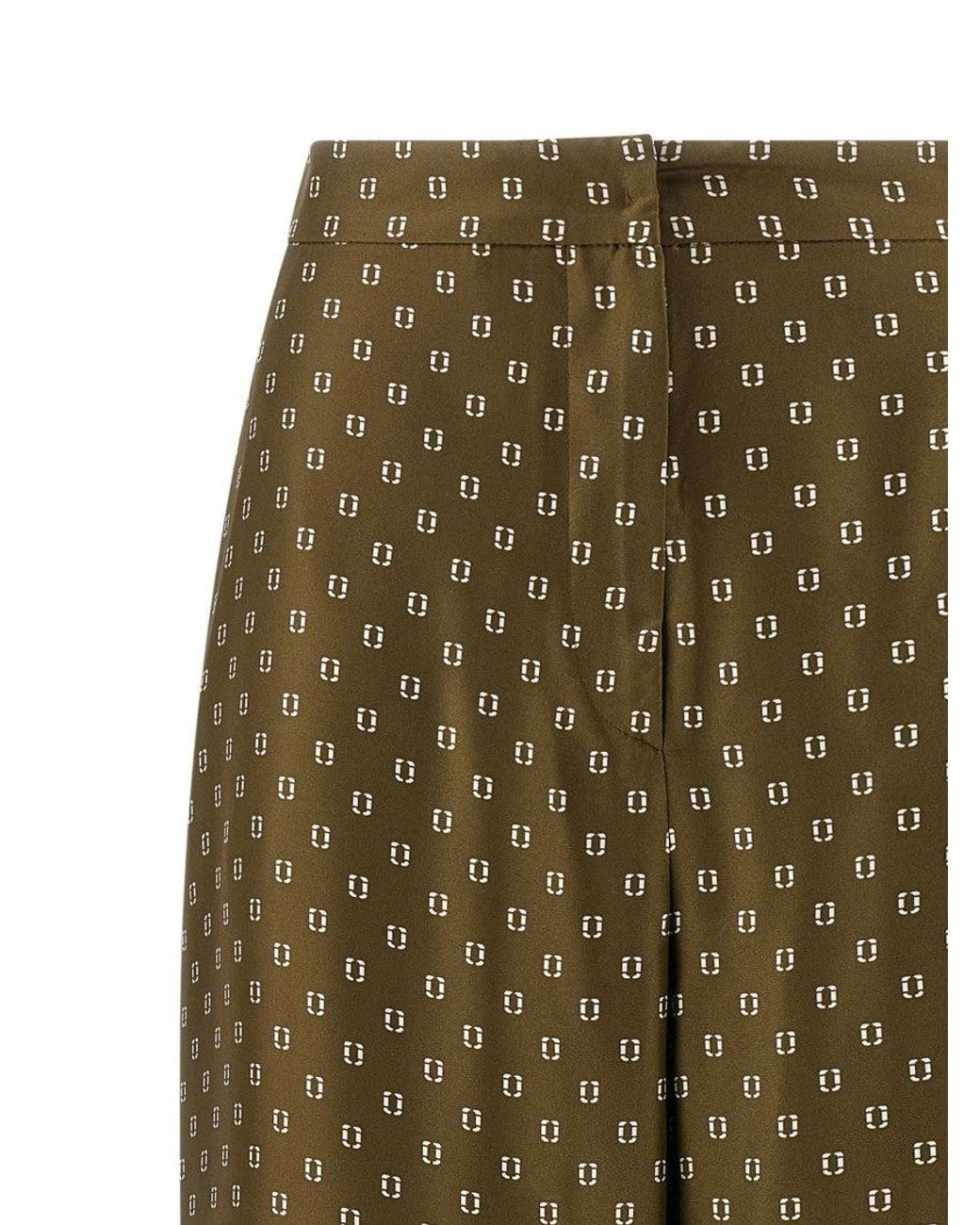 Max Mara Green Trousers