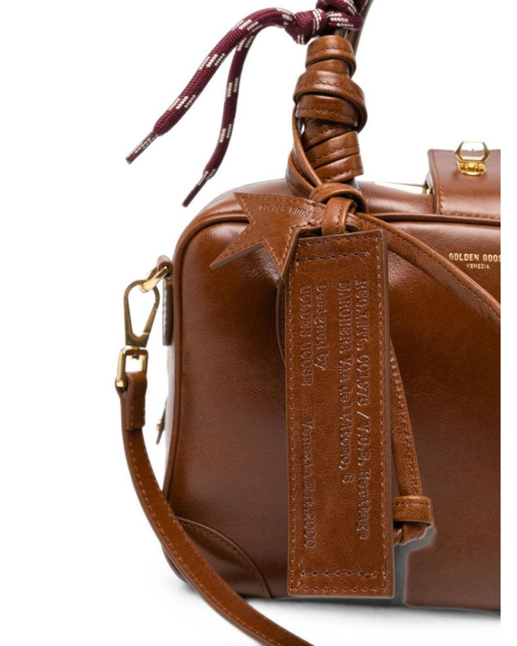 Golden Goose Deluxe Brand Brown Vita Small Satchel