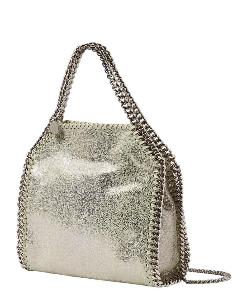 Stella McCartney Gray Light Falabella Mini Tote